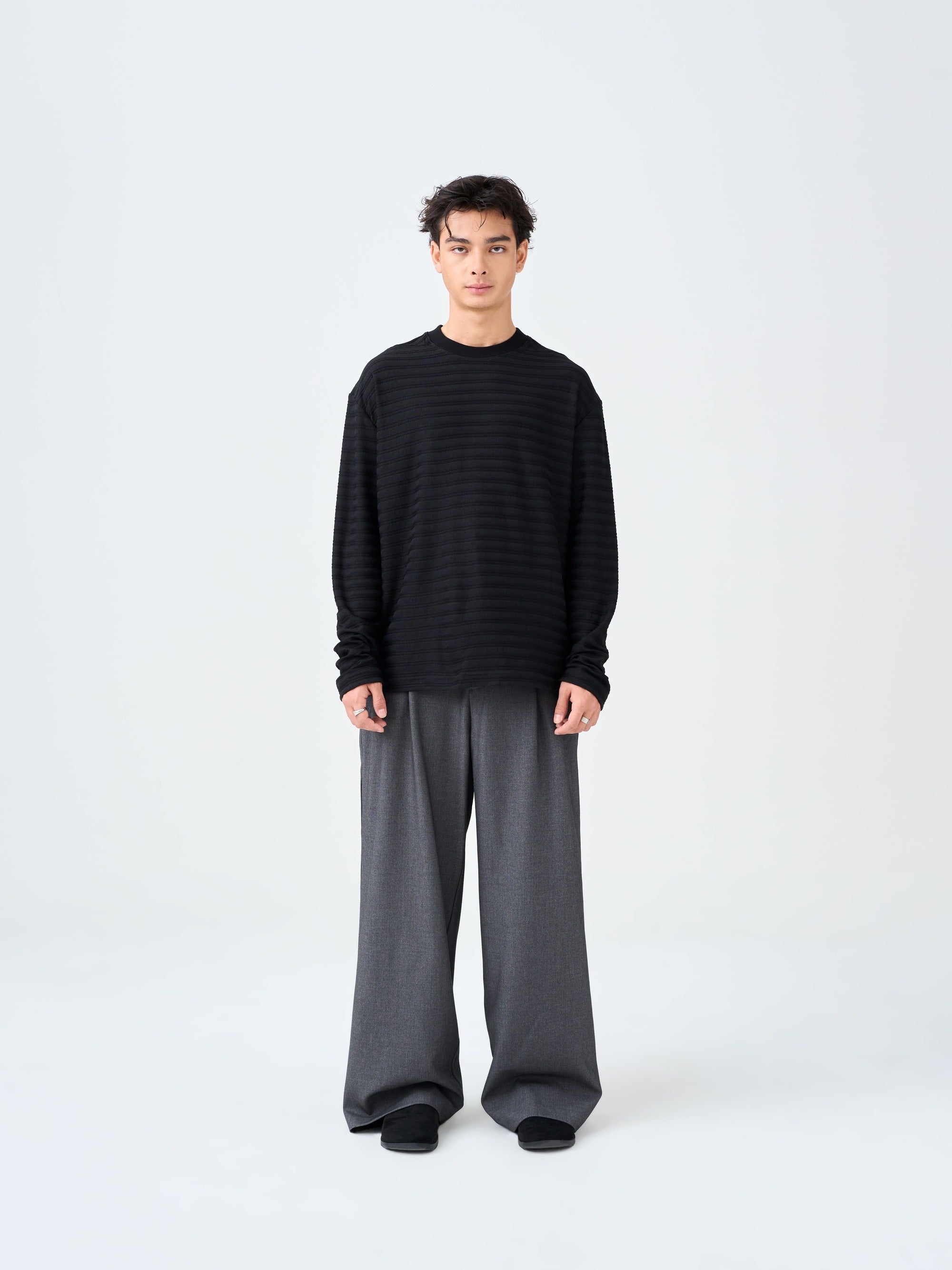 Relaxed Straight Trousers