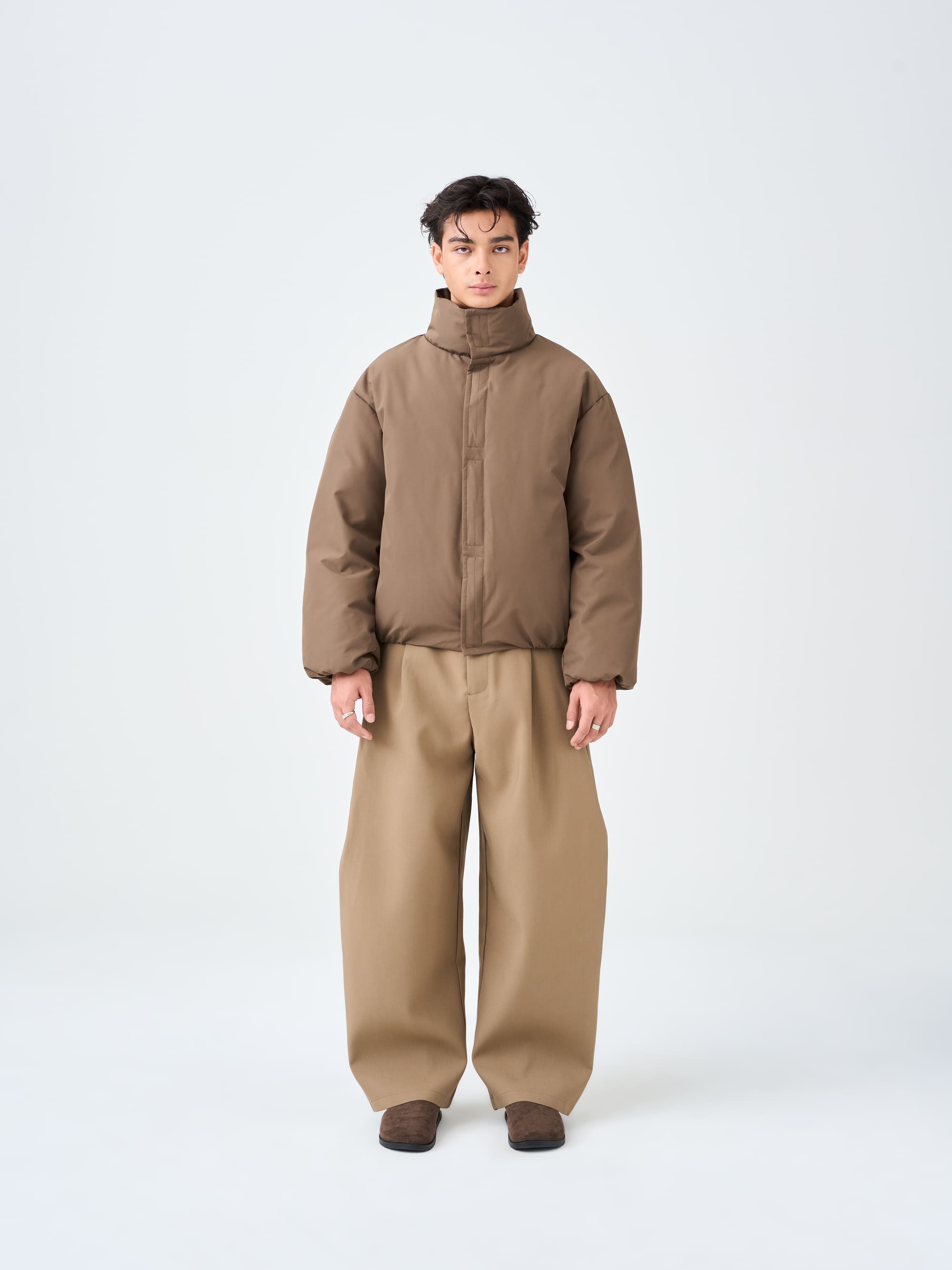 Structured Wide Pants