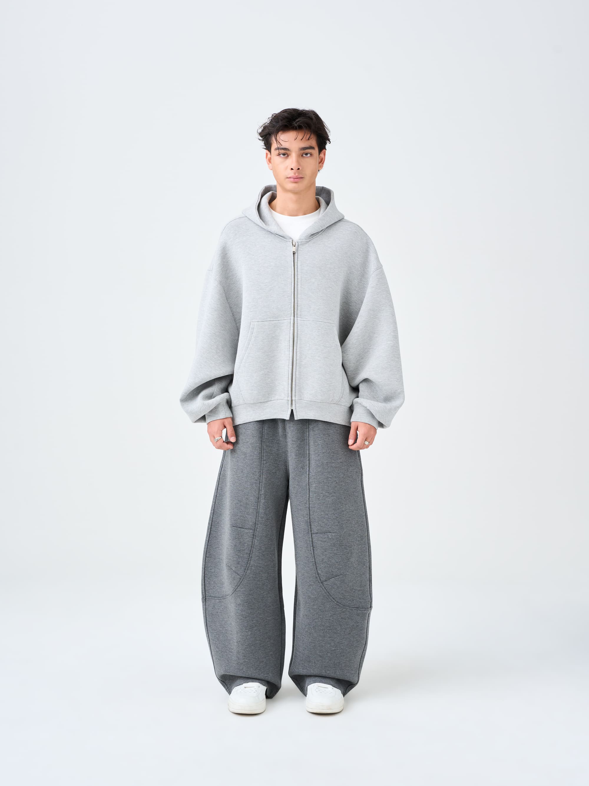 Soft Structure Zip Hoodie