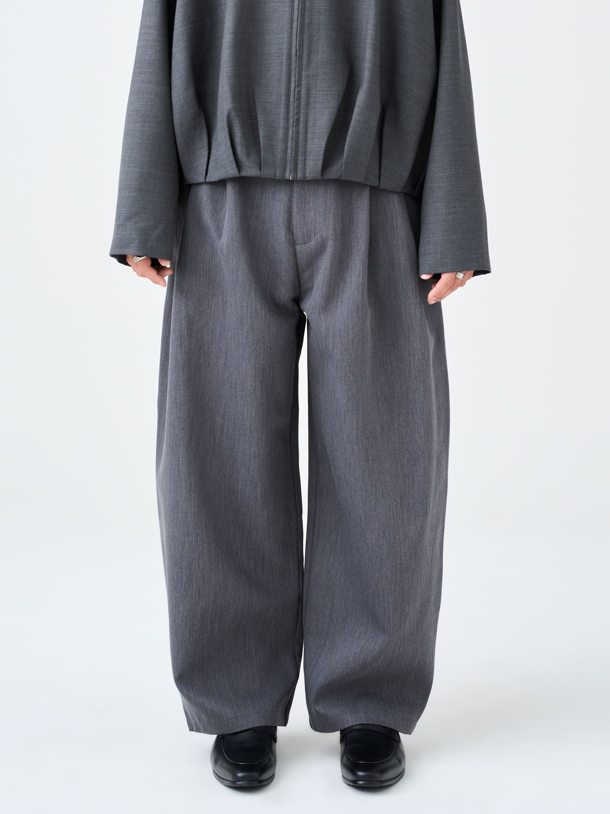 Structured Wide Pants