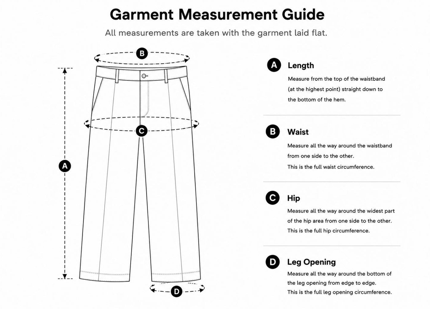 Volume Pleated Wool Trouser size guide 3