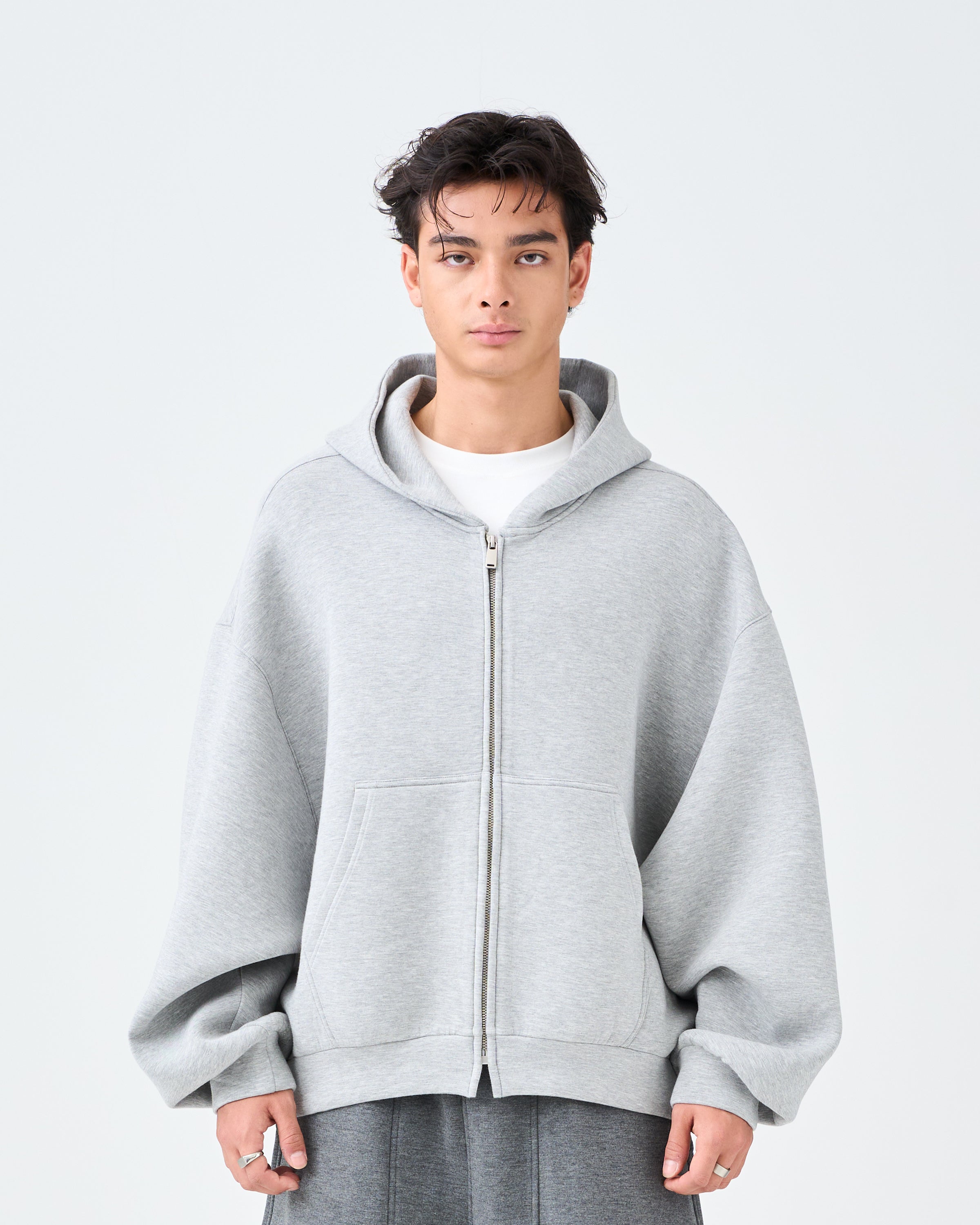 Soft Structure Zip Hoodie